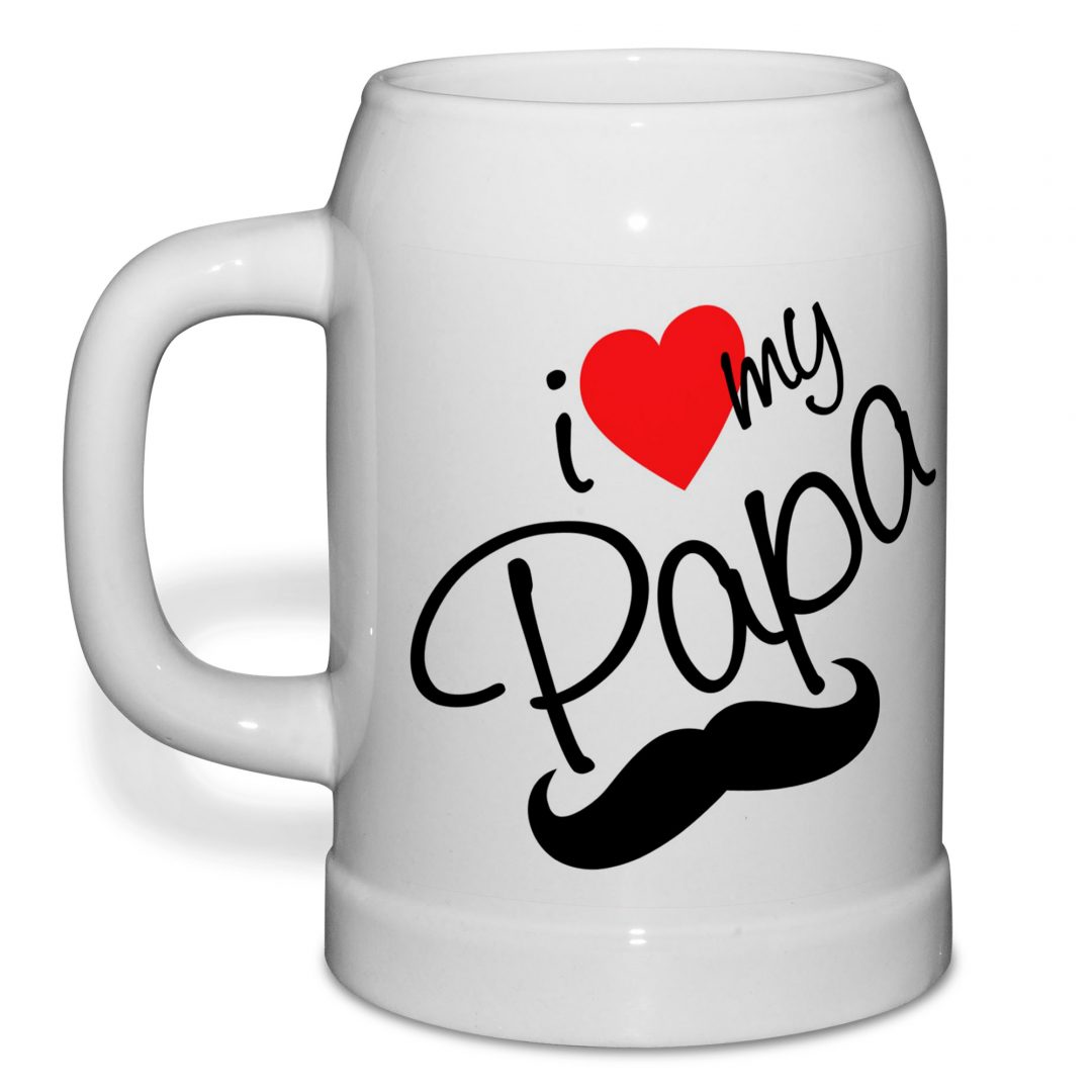 Jarra cerveza personalizada MY PAPÁ - Imagen 2