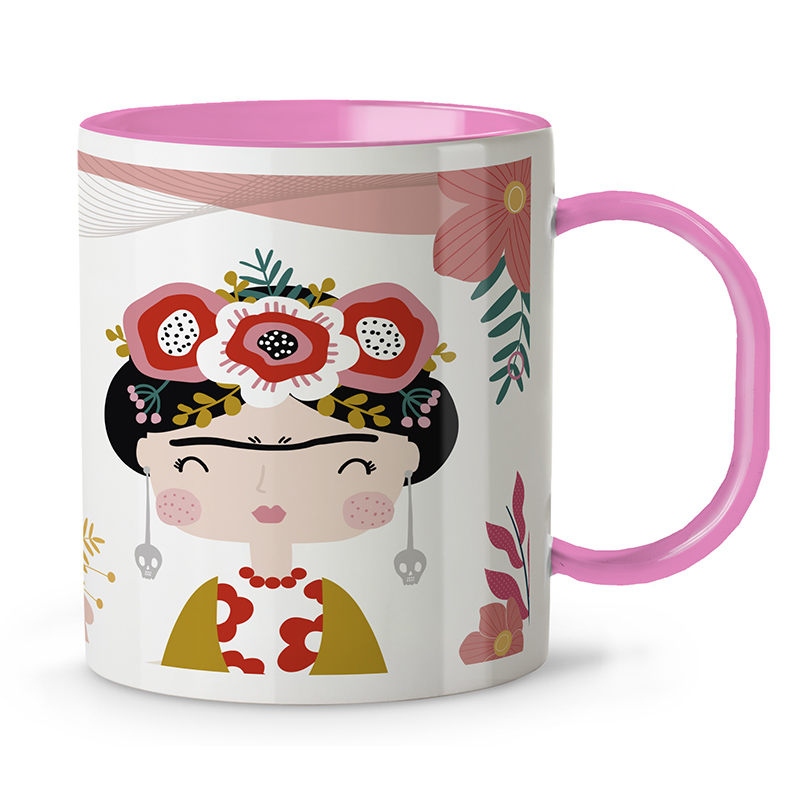 Taza personalizada de plástico FRIDA - Imagen 2
