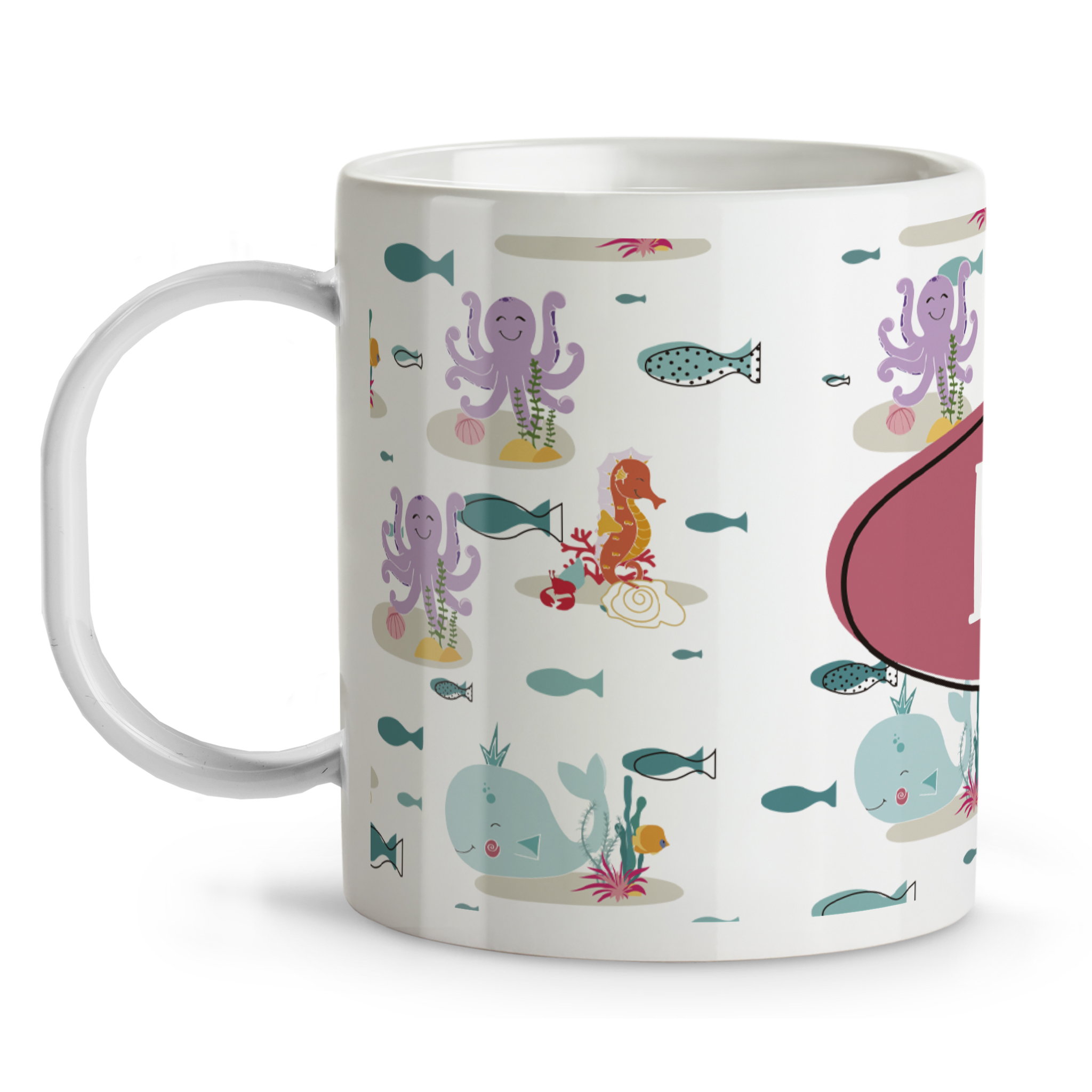 Taza personalizada ANIMALES SELVA Y MAR - Imagen 5