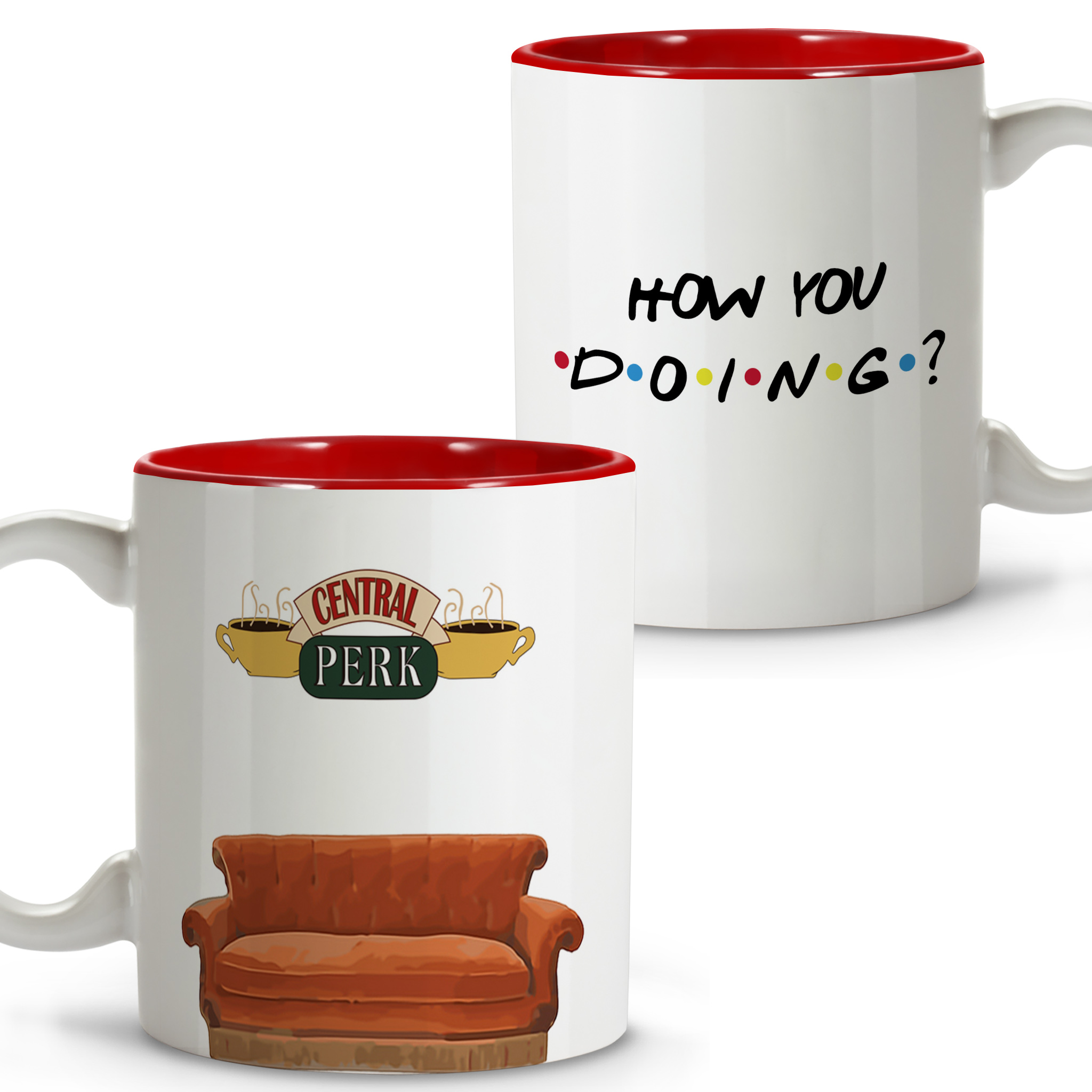 Taza Friends How you doing
