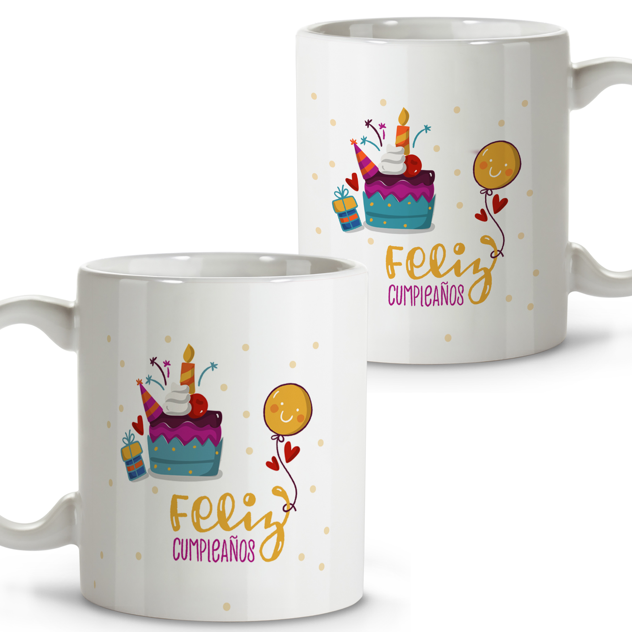 Taza Cumple tarta