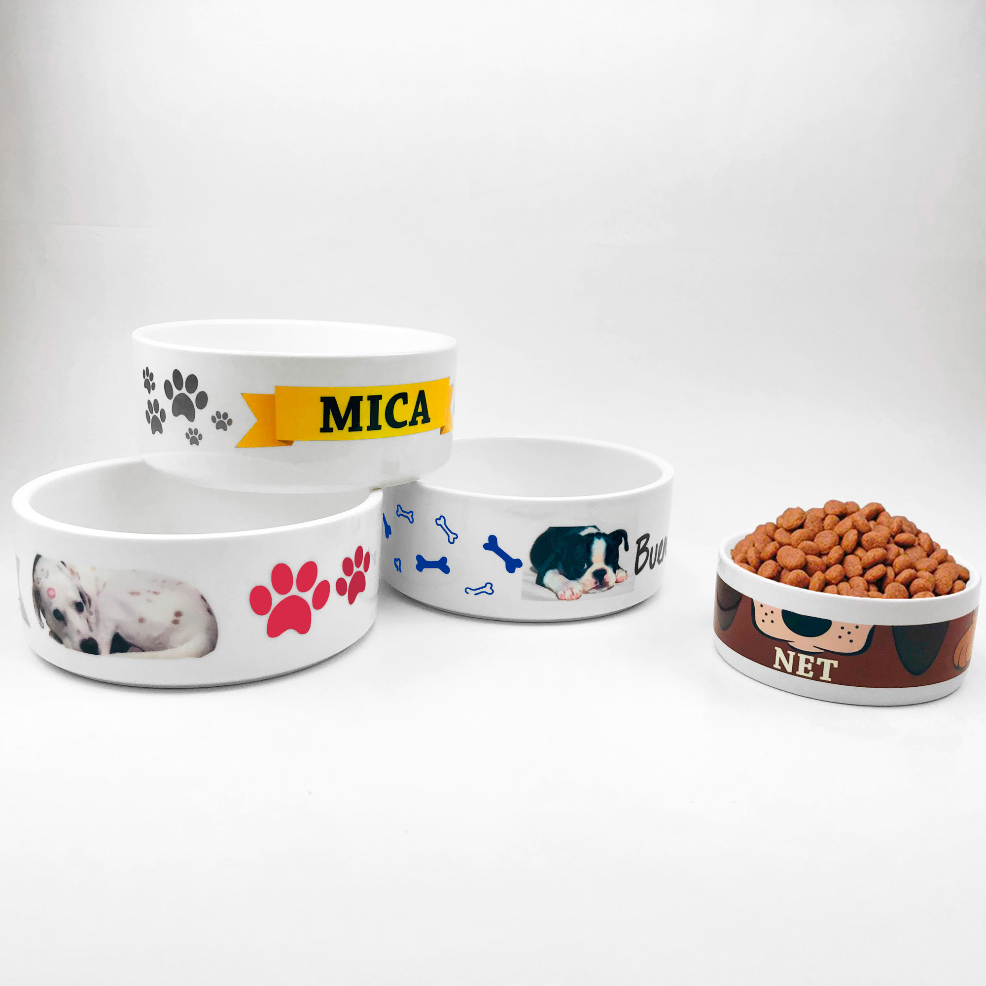 Comedero para perros personalizado pequeño - Imagen 2