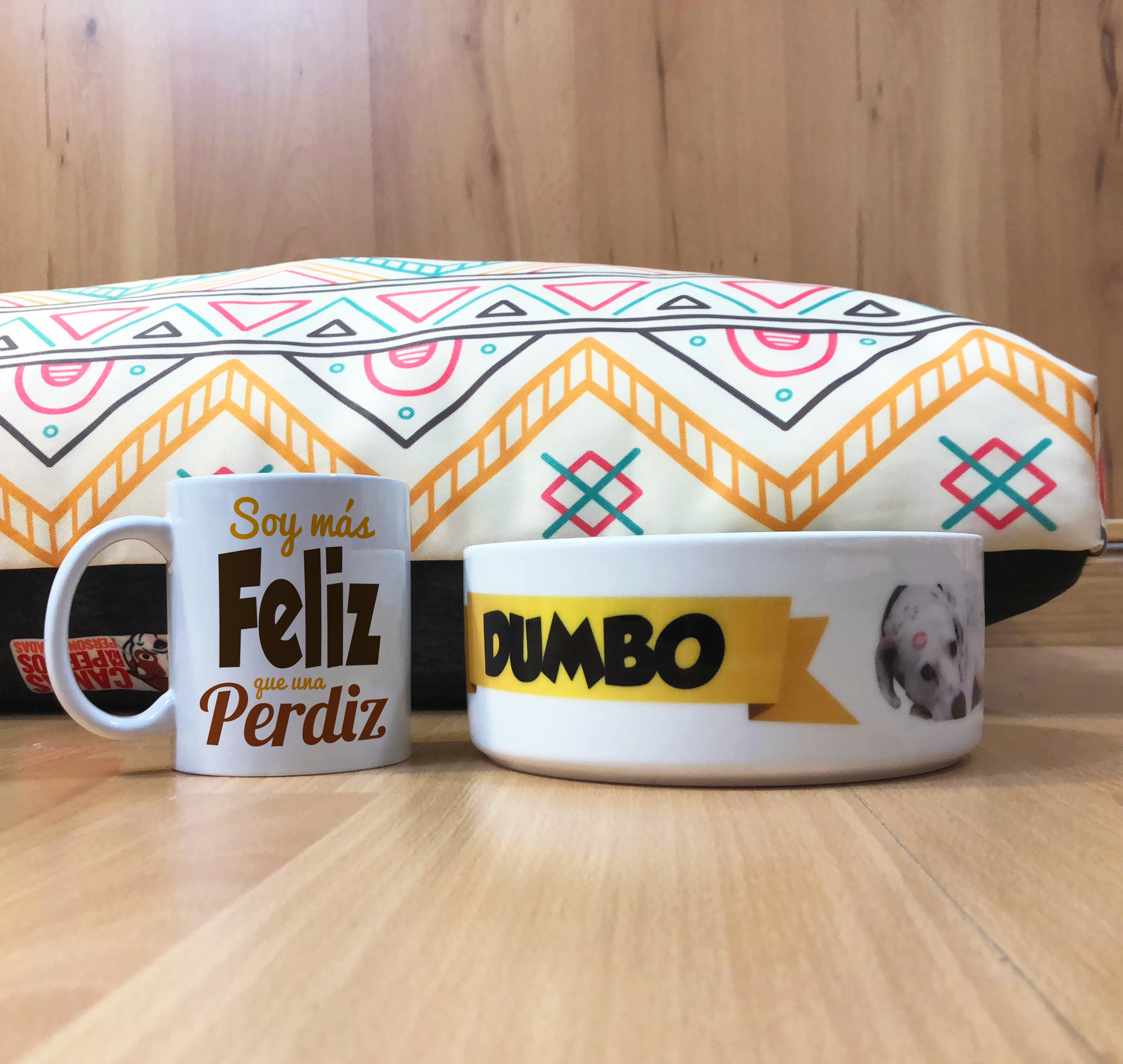 Comedero para perros personalizado pequeño - Imagen 3