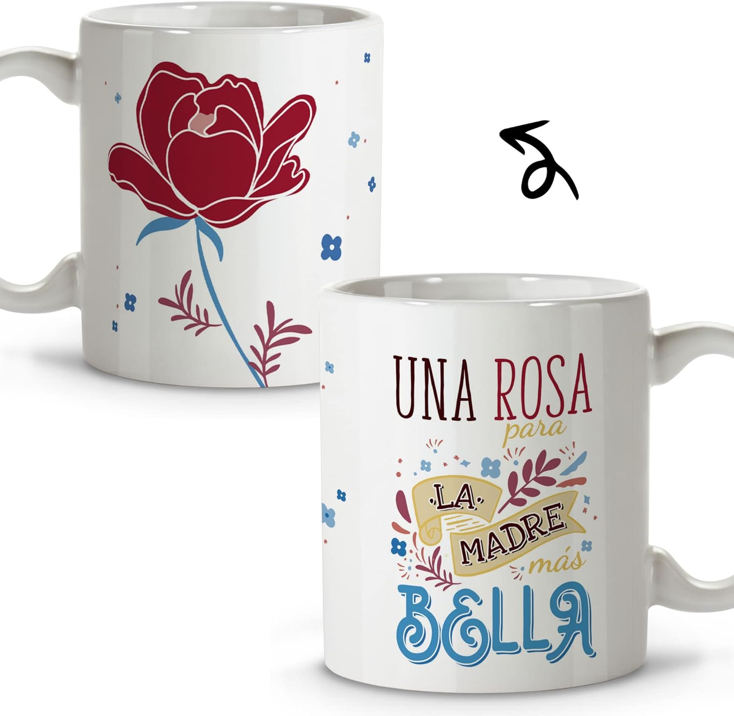 Taza Madre rosa