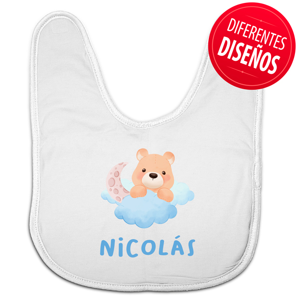 Babero personalizado animales