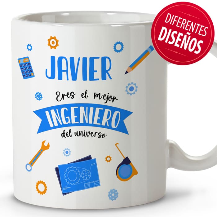Tazas personalizadas para ingenieros