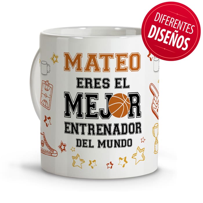 Taza personalizada entrenadores