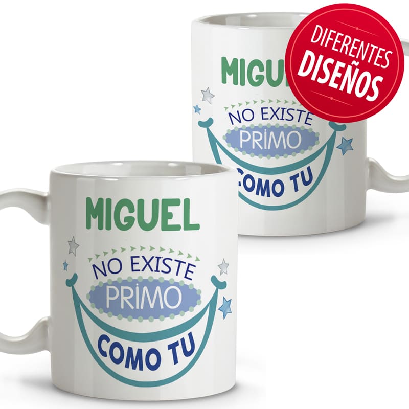 Tazas personalizadas originales para primos