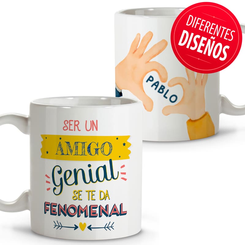 Tazas personalizadas originales para amigos