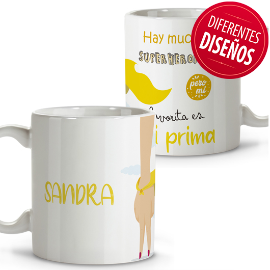 Tazas personalizadas originales para primas