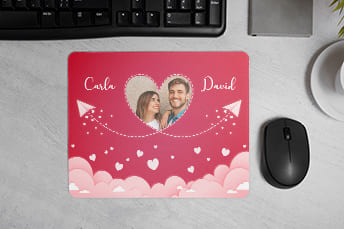 Alfombrillas de ratón personalizadas para San Valentín
