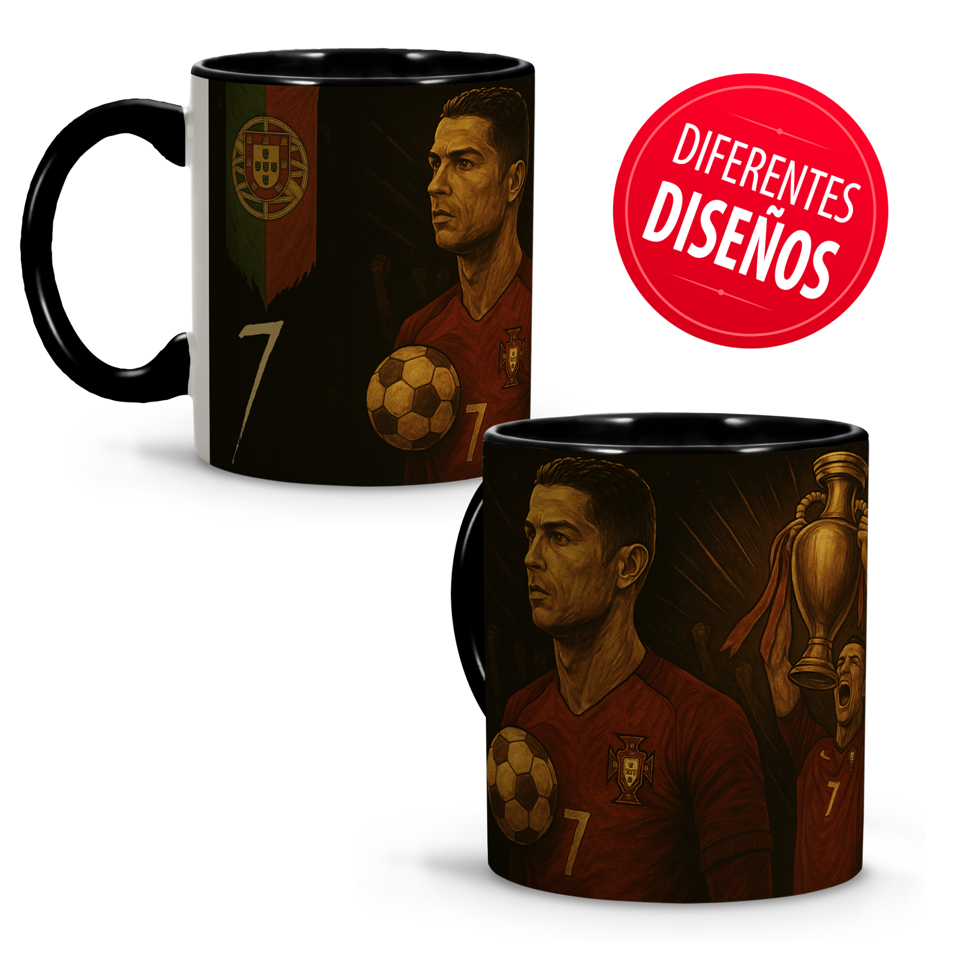 Tazas Leyendas del Fútbol