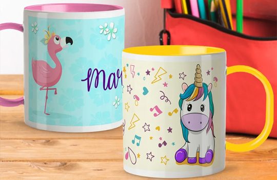 Tazas plástico personalizadas para la vuelta al cole